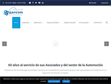 Tablet Screenshot of ganvam.es